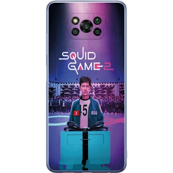 Xiaomi Poco X3 Pro Gennemsigtig cover Squid Game 2 - 456