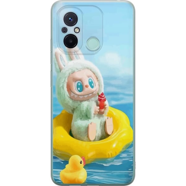 Xiaomi Redmi 12C Läpinäkyvä kuori Labubu Macaron-sarja