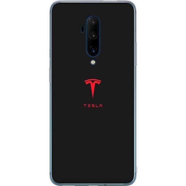 OnePlus 7T Pro Läpinäkyvä kuori Tesla