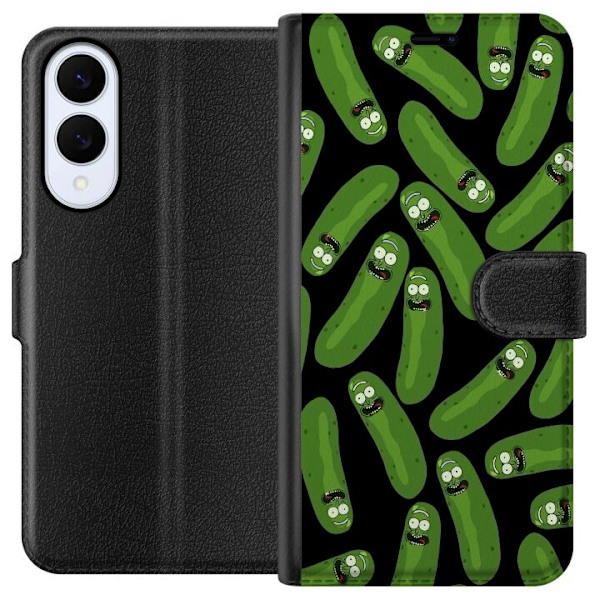 Samsung Galaxy S25 Edge Lommeboketui Rick and Morty - Pickle R