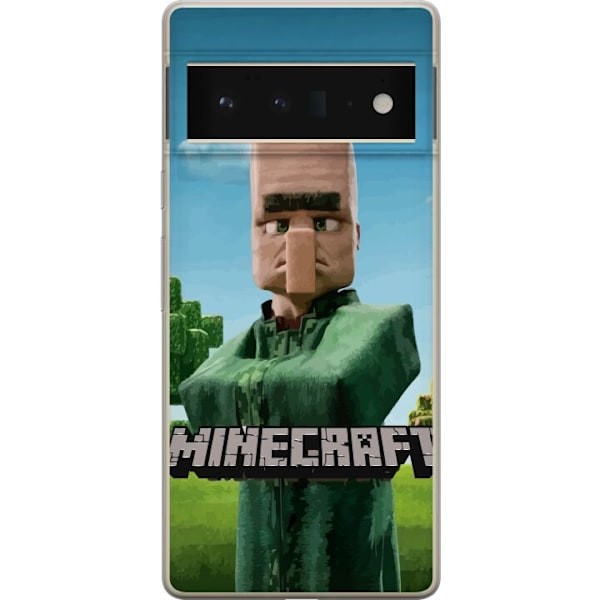 Google Pixel 6 Pro Läpinäkyvä kuori A Minecraft Movie
