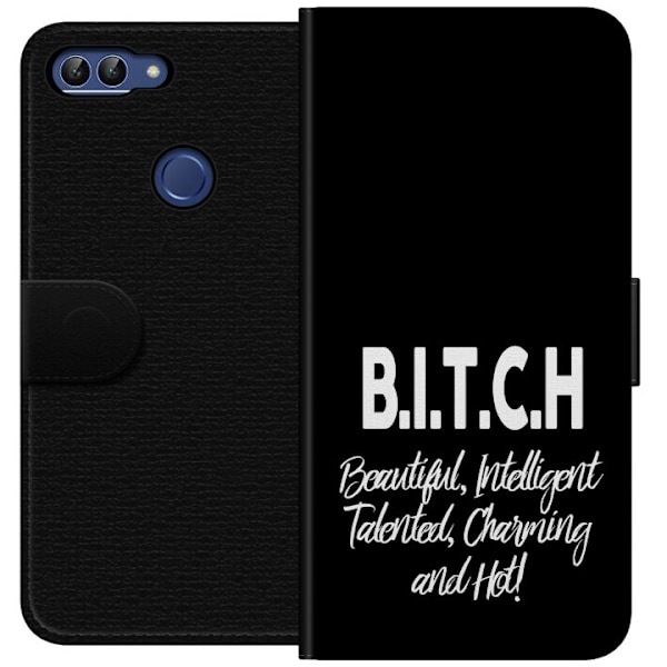 Huawei P smart Plånboksfodral Text
