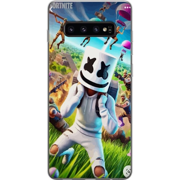 Samsung Galaxy S10 Gjennomsiktig deksel Fortnite