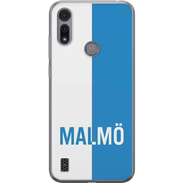 Motorola Moto E6i Gennemsigtig cover Malmö – fodbold