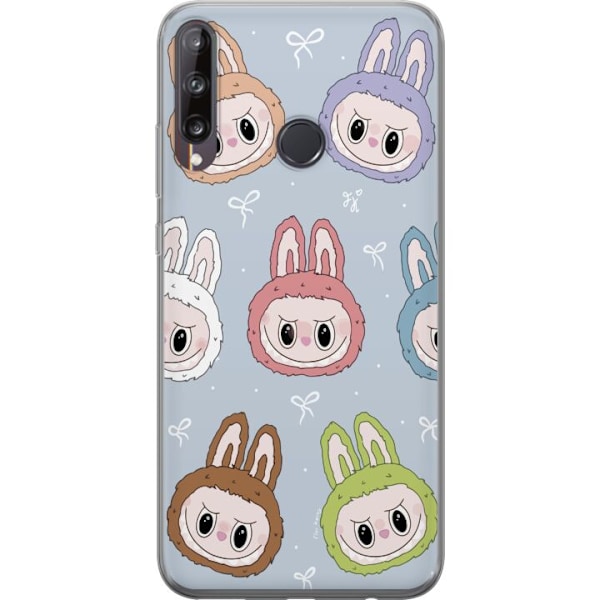 Huawei P40 lite E Genomskinligt Skal Labubu Star Pattern – S