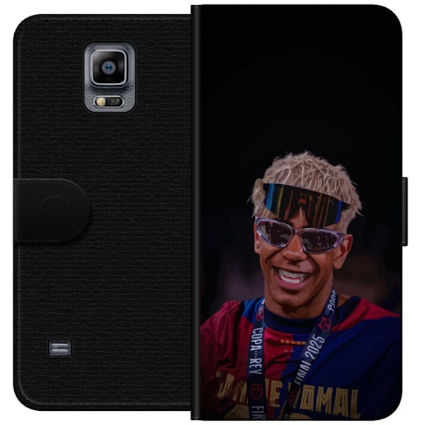 Samsung Galaxy Note 4 Plånboksfodral Lamine Yamal mobilskal i stilren sportdesign