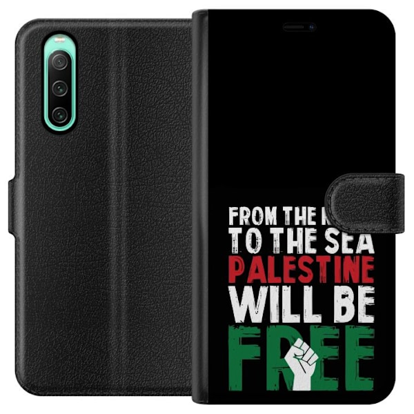 Sony Xperia 10 IV Lommeboketui Fri Palestina