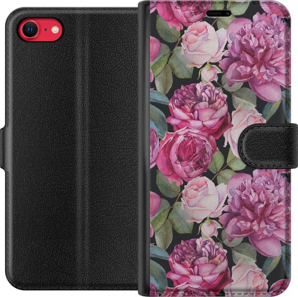 Kompatibelt Plånboksfodral till Apple iPhone 7 Blommor