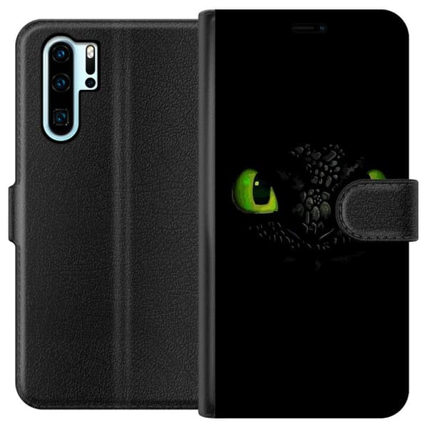 Kompatibel Tegnebogsetui til Huawei P30 Pro Dragetræneren