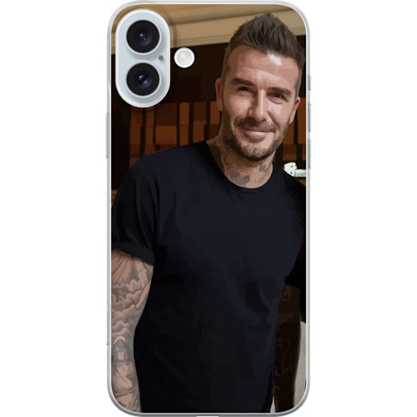 Apple iPhone 16 Plus Läpinäkyvä kuori David Beckham