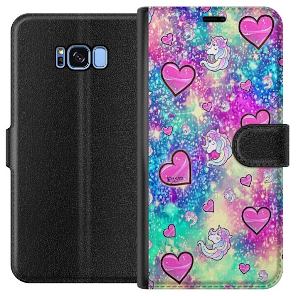 Samsung Galaxy S8 Tegnebogsetui Enhörning