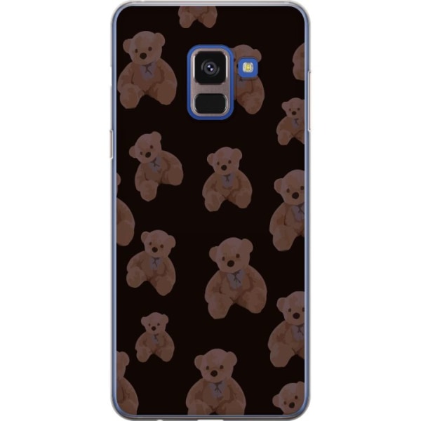 Samsung Galaxy A8 (2018) Gennemsigtig cover En bjørn flere bj