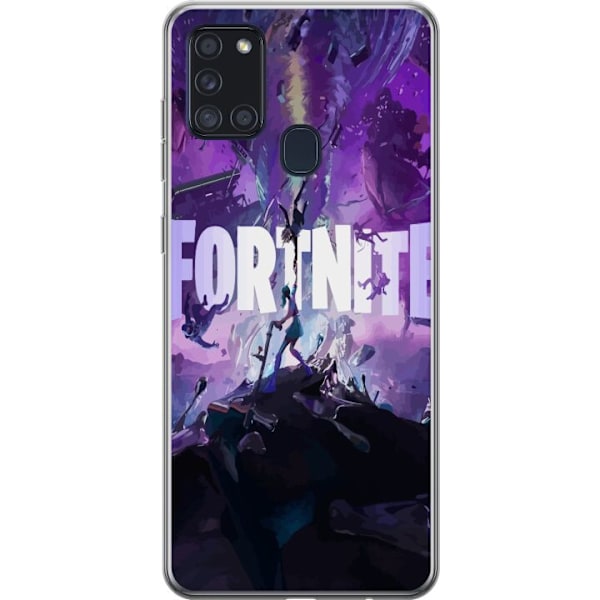 Samsung Galaxy A21s Gjennomsiktig deksel Fortnite