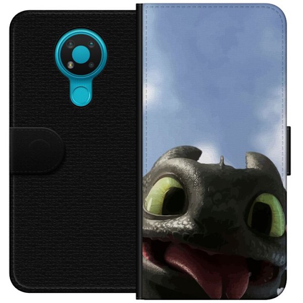 Nokia 3.4 Plånboksfodral How to Train Your Dragon (Draktränaren)