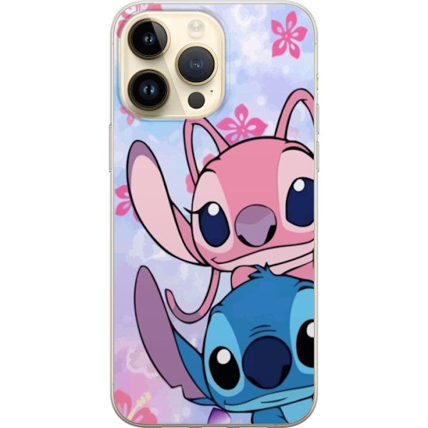 Apple iPhone 15 Pro Max Genomskinligt Skal Stitch & Angel