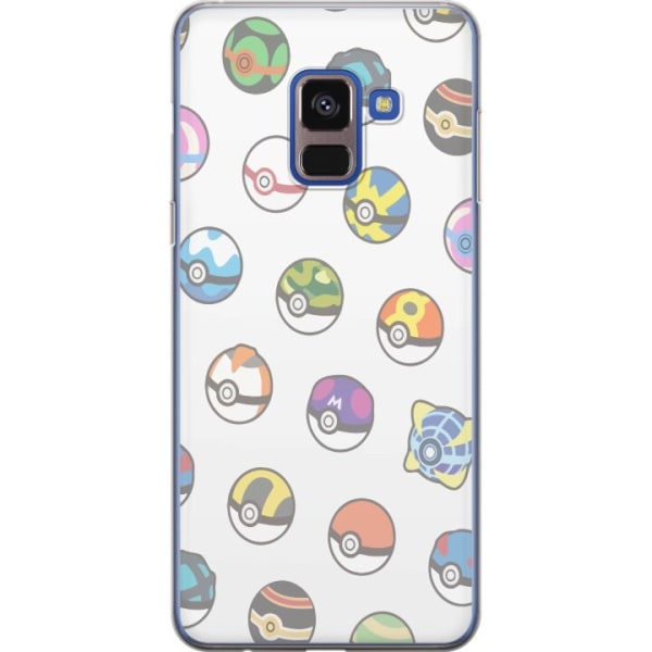 Samsung Galaxy A8 (2018) Gjennomsiktig deksel Pokemon