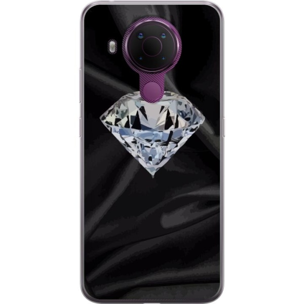 Nokia 5.4 Gjennomsiktig deksel Silke Diamant