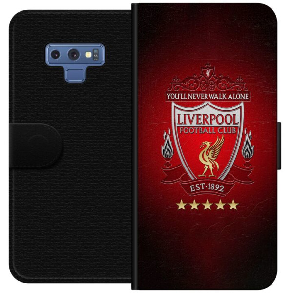 Samsung Galaxy Note9 Lompakkokotelo YNWA Liverpool