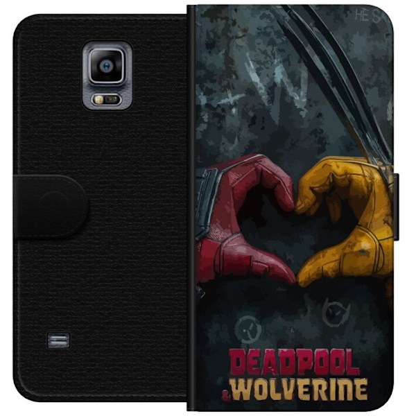 Samsung Galaxy Note 4 Lommeboketui Wolverine Deadpool