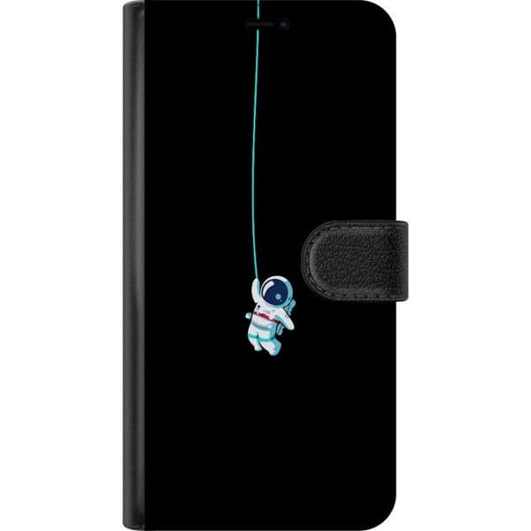 Kompatibel Tegnebogsetui til Apple iPhone 16 Astronaut