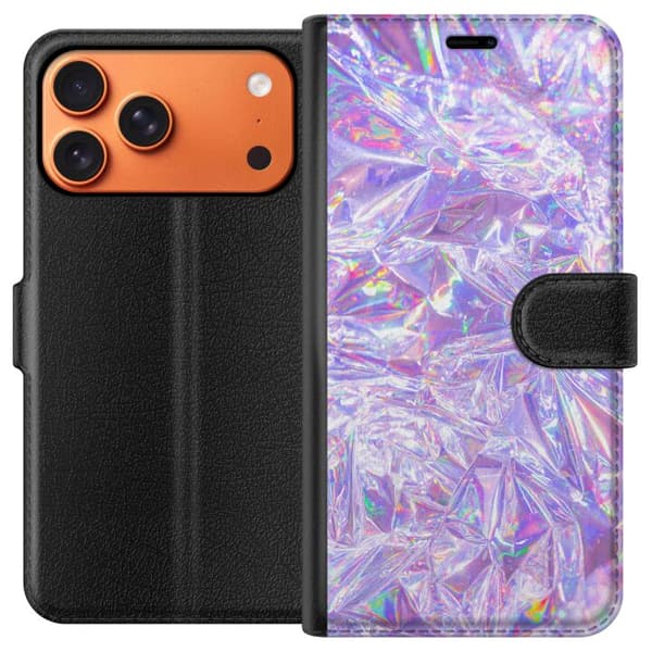 Kompatibelt Lommeboketui til Apple iPhone 17 Pro Max Mønster