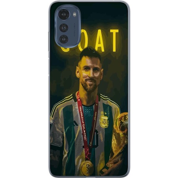 Motorola Moto E32s Gennemsigtig cover Ged Messi