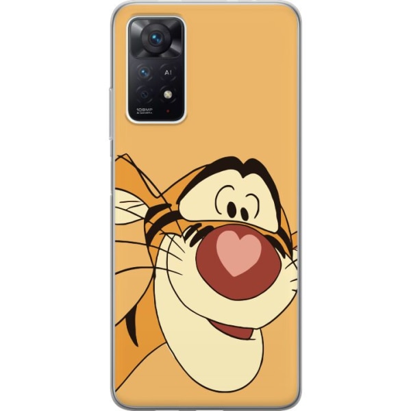 Xiaomi Redmi Note 11 Pro 5G Läpinäkyvä kuori Tiger