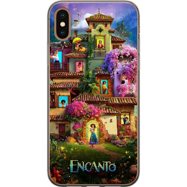 Apple iPhone XS Genomskinligt Skal Encanto