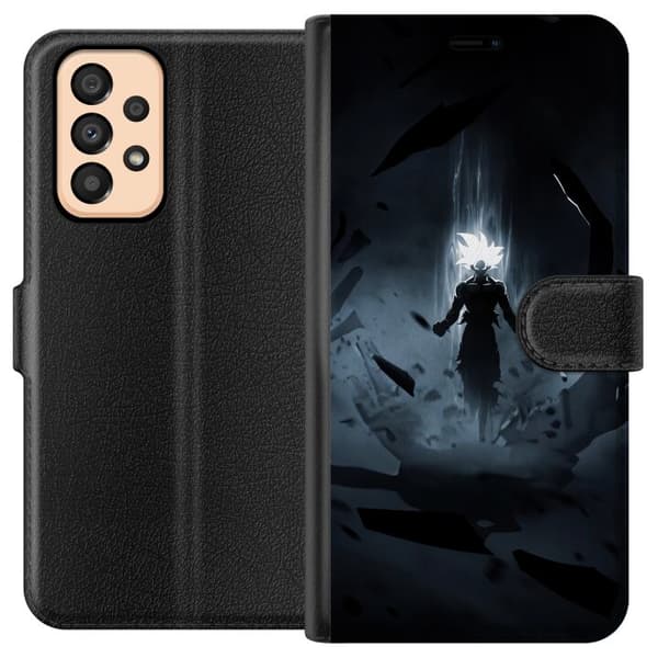 Kompatibelt Plånboksfodral till Samsung Galaxy A33 5G Shadow Warrior svart