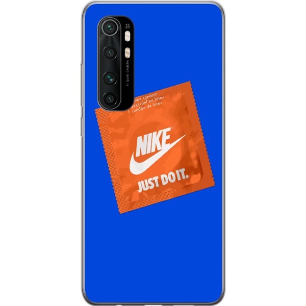 Xiaomi Mi Note 10 Lite Läpinäkyvä kuori Nike