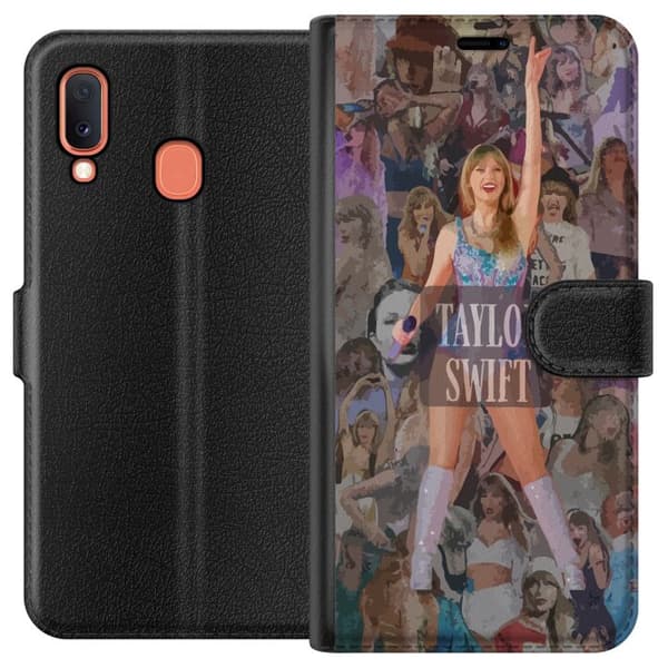 Kompatibelt Lommeboketui til Samsung Galaxy A20e Taylor Swift