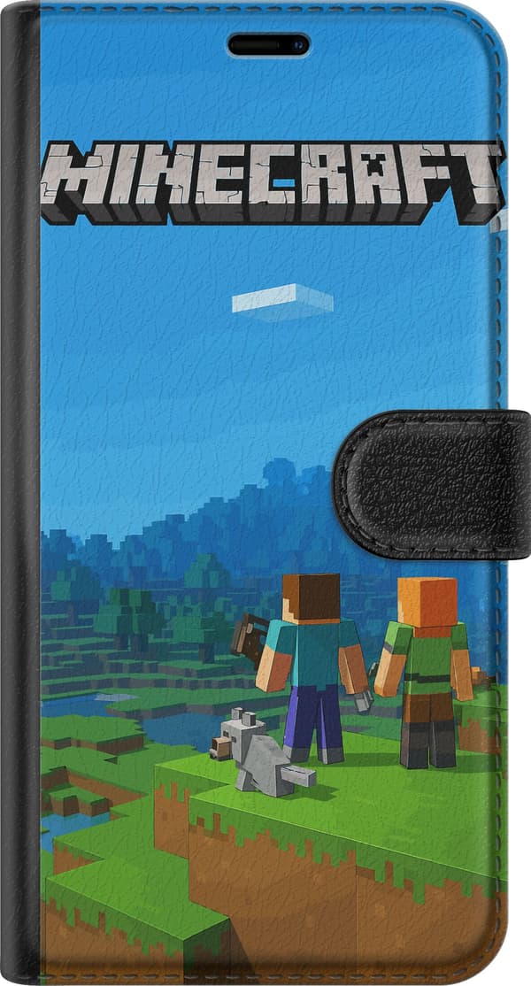 Kompatibelt Plånboksfodral till Apple iPhone 11 Pro Max Minecraft Key Art