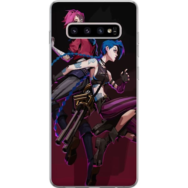 Samsung Galaxy S10+ Gennemsigtig cover League of Legends