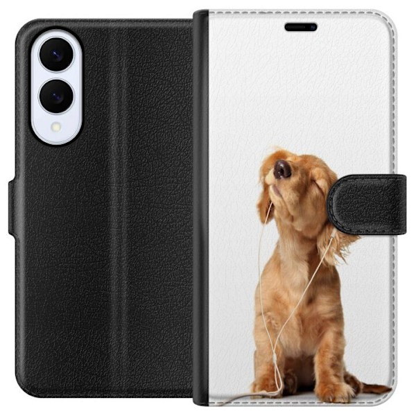 Samsung Galaxy S25 Edge Tegnebogsetui Hund
