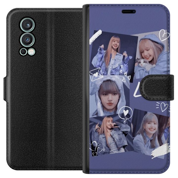 OnePlus Nord 2 5G Tegnebogsetui Lisa Blackpink – Aesthetic K-pop Queen
