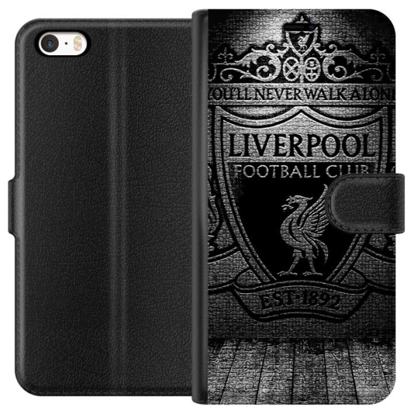 Apple iPhone SE (2016) Lompakkokotelo Liverpool FC