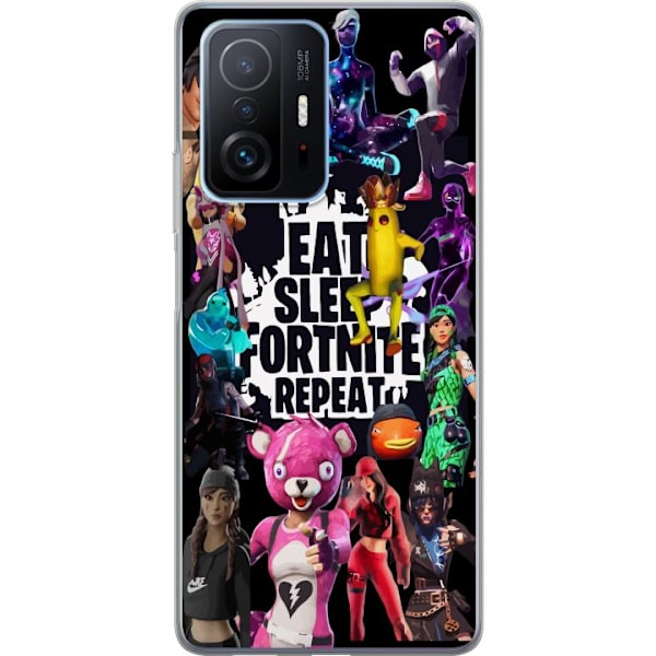 Xiaomi 11T Gennemsigtig cover Fortnite