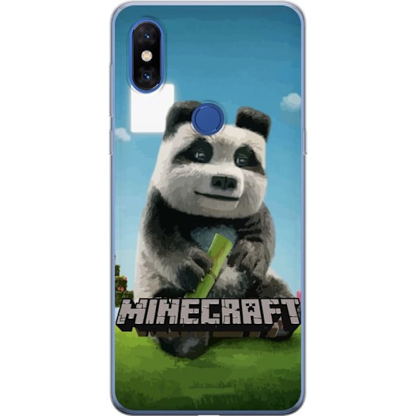 Xiaomi Mi Mix 3 Genomskinligt Skal A Minecraft Movie