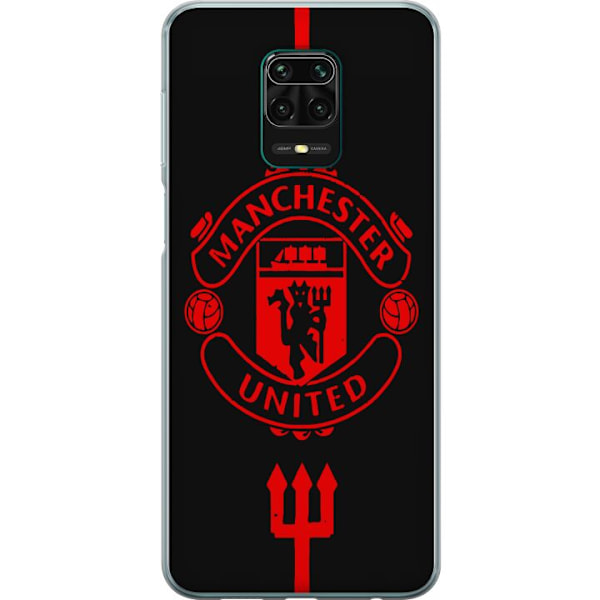 Xiaomi Redmi Note 9 Pro Gjennomsiktig deksel ManchesterUnited