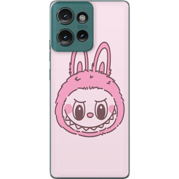 Motorola Edge 50 Läpinäkyvä kuori Labubu Eläinradan Bunny-