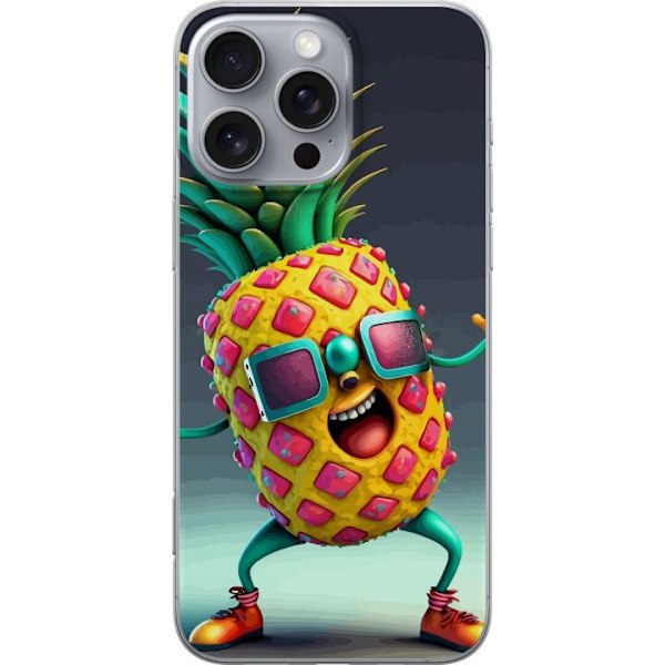 Apple iPhone 16 Pro Max Gjennomsiktig deksel Ananas