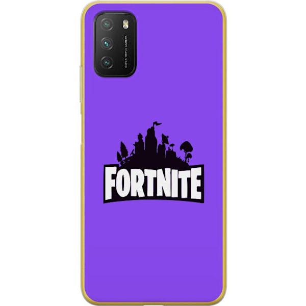 Xiaomi Poco M3  Läpinäkyvä kuori Fortnite