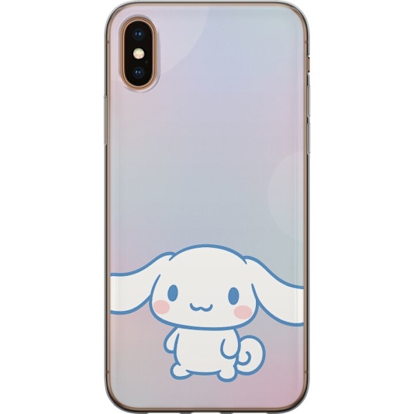 Apple iPhone XS Genomskinligt Skal Kawaii Sanrio Cinnamonroll