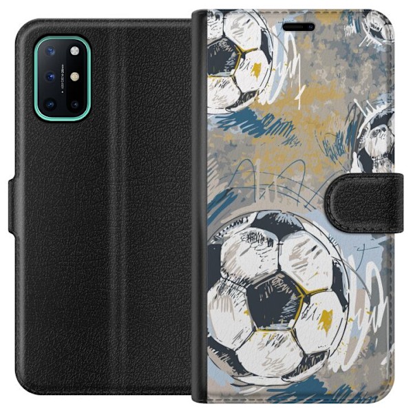 OnePlus 8T Tegnebogsetui Fodbold