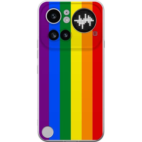 Kompatibel Mobilcover til Nothing Phone 4a Pro Pride Flagga