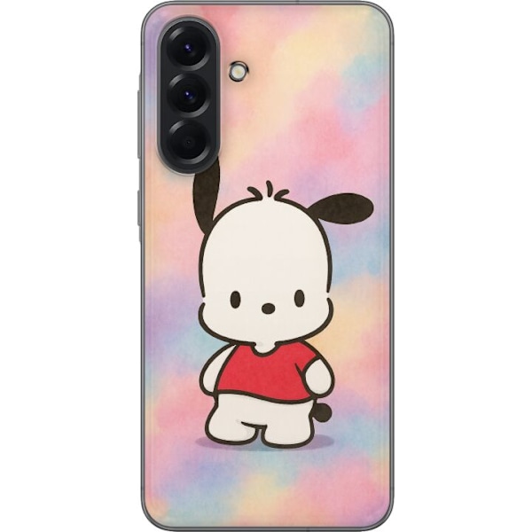 Samsung Galaxy A56 Genomskinligt Skal Kawaii Sanrio Pochacco