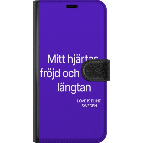 Sony Xperia L4 Lompakkokotelo Sydämeni ilo ja ikuinen kaipuu