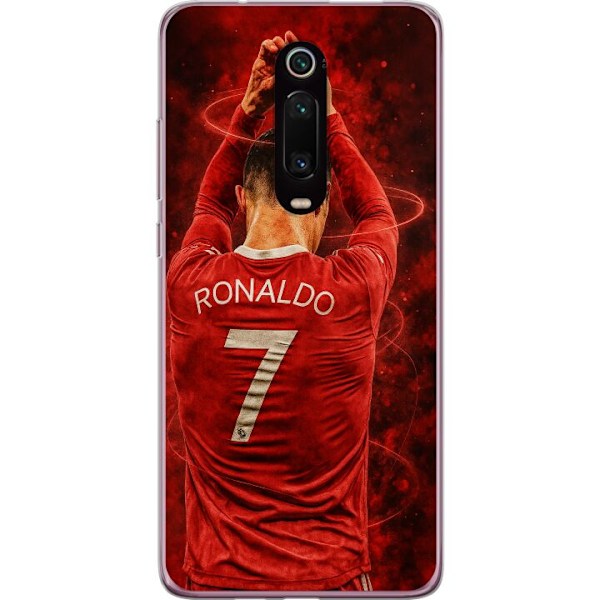Xiaomi Mi 9T Pro  Läpinäkyvä kuori Ronaldo