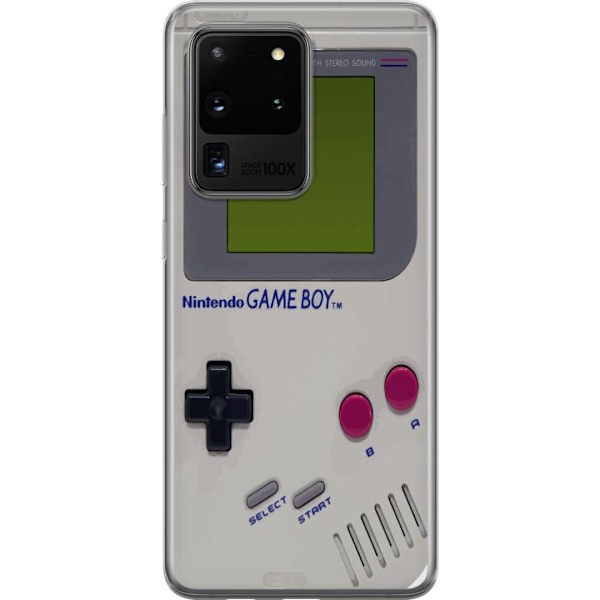 Samsung Galaxy S20 Ultra Gennemsigtig cover Game Boy