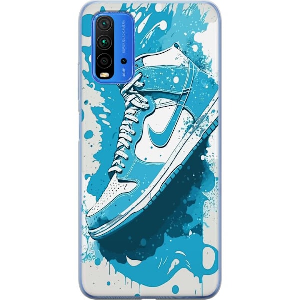 Xiaomi Redmi Note 9 4G Läpinäkyvä kuori Nike